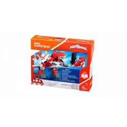 MEGA BLOKS DPK75 non  KHỦNG LONG BẠO CHÚA ZOD bộ đồ chơi xếp lắp ráp ghép mô hình Power Rangers Super Sentai T-REX ZORD 5 Anh Em Siêu Nhân 46 khối