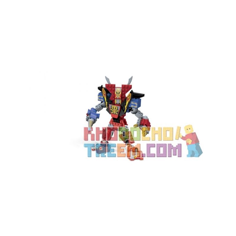 MEGA BLOKS 5665 non  TRUYỀN THUYẾT CUỐI CÙNG GREAT. bộ đồ chơi xếp lắp ráp ghép mô hình Power Rangers Super Sentai ULTIMATE LEGENDARY MEGAZORD 5 Anh Em Siêu Nhân 171 khối