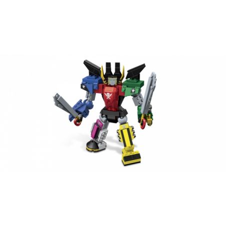 MEGA BLOKS 5663 non  HUYỀN THOẠI ZOD bộ đồ chơi xếp lắp ráp ghép mô hình Power Rangers Super Sentai LEGENDARY MEGAZORD 5 Anh Em Siêu Nhân 178 khối
