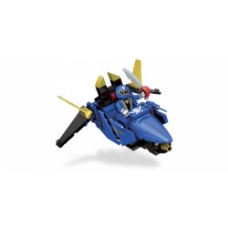 MEGA BLOKS 5661 non  SIÊU PHẢN LỰC ZOD bộ đồ chơi xếp lắp ráp ghép mô hình Power Rangers Super Sentai SUPER MEGA JET ZORD 5 Anh Em Siêu Nhân 78 khối