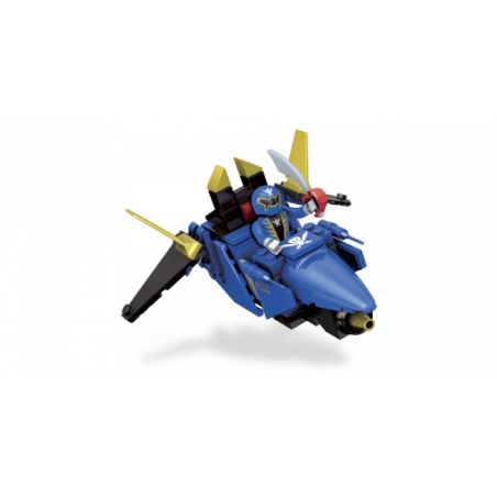 MEGA BLOKS 5661 non  SIÊU PHẢN LỰC ZOD bộ đồ chơi xếp lắp ráp ghép mô hình Power Rangers Super Sentai SUPER MEGA JET ZORD 5 Anh Em Siêu Nhân 78 khối