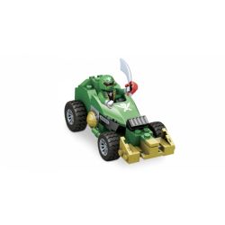 MEGA BLOKS 5660 non  SUPER RACING ZODDE. bộ đồ chơi xếp lắp ráp ghép mô hình Power Rangers Super Sentai SUPER MEGA RACER ZORD 5 Anh Em Siêu Nhân 78 khối