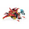 MEGA BLOKS 5829 non  CHIẾN BINH ĐỎ SO VỚI VRAK bộ đồ chơi xếp lắp ráp ghép mô hình Power Rangers Super Sentai RED RANGER VS. VRAK 5 Anh Em Siêu Nhân 151 khối