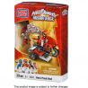 MEGA BLOKS 5821 non  ANH HÙNG ĐỎ ĐUA bộ đồ chơi xếp lắp ráp ghép mô hình Power Rangers Super Sentai RED HERO RACER 5 Anh Em Siêu Nhân 39 khối