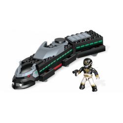 MEGA BLOKS 5798 non  MÁY RẮN AZ. bộ đồ chơi xếp lắp ráp ghép mô hình Power Rangers Super Sentai SNAKE MECHAZORD 5 Anh Em Siêu Nhân 90 khối