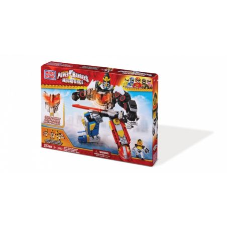 MEGA BLOKS 5782 non  TỔNG HỢP GRAND ZOD bộ đồ chơi xếp lắp ráp ghép mô hình Power Rangers Super Sentai GOSEI GRAND MEGAZORD 5 Anh Em Siêu Nhân 253 khối