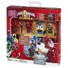 MEGA BLOKS 5858 non  GÓI CHIẾN ĐẤU 1 bộ đồ chơi xếp lắp ráp ghép mô hình Power Rangers Super Sentai BATTLE PACK 1 5 Anh Em Siêu Nhân 32 khối