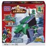 MEGA BLOKS 5818 non  GẤU XANH ZOD bộ đồ chơi xếp lắp ráp ghép mô hình Power Rangers Super Sentai GREEN BEAR ZORD 5 Anh Em Siêu Nhân 107 khối