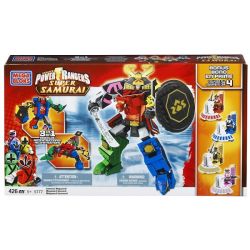 MEGA BLOKS 5777 non  TIỀN THƯỞNG SAMURAI GRAND ZOD bộ đồ chơi xếp lắp ráp ghép mô hình Power Rangers Super Sentai SAMURAI MEGAZORD BONUS 5 Anh Em Siêu Nhân 426 khối