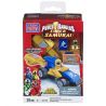 MEGA BLOKS 5770 non  Ô TÔ BỎ TÚI VÀNG bộ đồ chơi xếp lắp ráp ghép mô hình Power Rangers Super Sentai GOLD POCKET RACER 5 Anh Em Siêu Nhân 39 khối