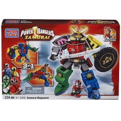 MEGA BLOKS 5785 non  SAMURAI. bộ đồ chơi xếp lắp ráp ghép mô hình Power Rangers Super Sentai SAMURAI MEGAZORD 5 Anh Em Siêu Nhân 334 khối