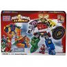 MEGA BLOKS 5785 non  SAMURAI. bộ đồ chơi xếp lắp ráp ghép mô hình Power Rangers Super Sentai SAMURAI MEGAZORD 5 Anh Em Siêu Nhân 334 khối