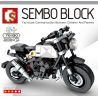 SEMBO 701130 non  BRESND. bộ đồ chơi xếp lắp ráp ghép mô hình Motorcycle Motorbike BRIXTON CRASSFIRE 500 Xe Hai Bánh 203 khối