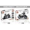 SEMBO 701130 non  BRESND. bộ đồ chơi xếp lắp ráp ghép mô hình Motorcycle Motorbike BRIXTON CRASSFIRE 500 Xe Hai Bánh 203 khối