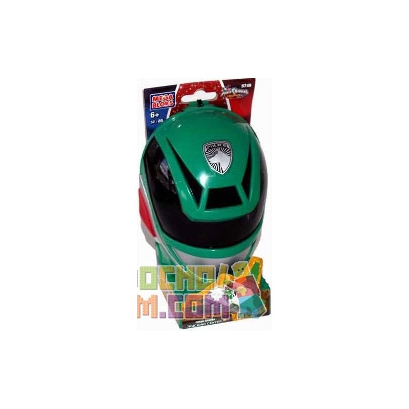 MEGA BLOKS 5761 5749 non  TRẠM THEO DÕI CHIẾN BINH XANH bộ đồ chơi xếp lắp ráp ghép mô hình Power Rangers Super Sentai GREEN RANGER TRACKING STATION 5 Anh Em Siêu Nhân 50 khối
