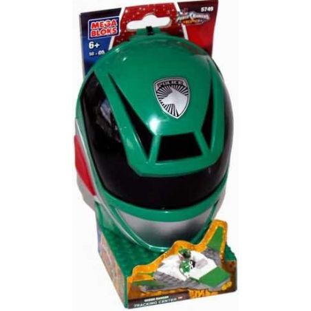 MEGA BLOKS 5761 5749 non  TRẠM THEO DÕI CHIẾN BINH XANH bộ đồ chơi xếp lắp ráp ghép mô hình Power Rangers Super Sentai GREEN RANGER TRACKING STATION 5 Anh Em Siêu Nhân 50 khối