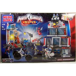 MEGA BLOKS 5746 non  TRỤ SỞ CHÍNH CỦA S.P.D. bộ đồ chơi xếp lắp ráp ghép mô hình Power Rangers Super Sentai S.P.D. HEADQUARTERS 5 Anh Em Siêu Nhân 205 khối