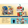 DECOOL 69002 69003 69001 non  3 PHONG CÁCH GOD OF WEALTH DRAGON DANCER NATIONAL TIDE LION bộ đồ chơi xếp lắp ráp ghép mô hình Seasonal CUTE HEAD BRICK Mùa Lễ Hội 630 khối