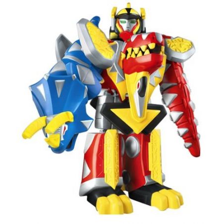 MEGA BLOKS 5726 non  THUNDERMAT. bộ đồ chơi xếp lắp ráp ghép mô hình Power Rangers Super Sentai THUNDER MEGAZORD 5 Anh Em Siêu Nhân 65 khối