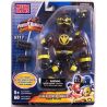 MEGA BLOKS 5717 non  CHIẾN BINH ĐEN bộ đồ chơi xếp lắp ráp ghép mô hình Power Rangers Super Sentai BLACK POWER RANGER 5 Anh Em Siêu Nhân 60 khối