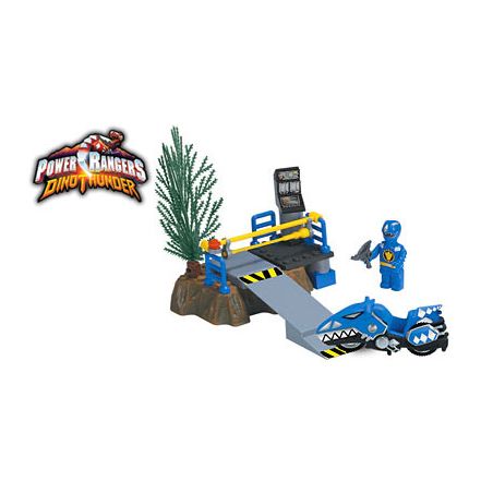 MEGA BLOKS 5708 non  CHIẾN BINH XANH bộ đồ chơi xếp lắp ráp ghép mô hình Power Rangers Super Sentai BLUE RANGER 5 Anh Em Siêu Nhân 35 khối