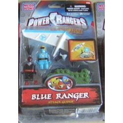 MEGA BLOKS 5703 non  TẤN CÔNG TÀU LƯỢN bộ đồ chơi xếp lắp ráp ghép mô hình Power Rangers Super Sentai ATTACK GLIDER 5 Anh Em Siêu Nhân 35 khối