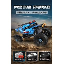 CADA DOUBLEE C61008 61008 non  QUÁI VẬT BUGGY bộ đồ chơi xếp lắp ráp ghép mô hình  MONSTER BUGGY Kỹ Thuật Công Nghệ Cao Mô Hình Phương Tiện 699 khối