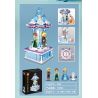 SX 9048 9049 9050 9051 non  BĂNG CHUYỀN SÂN CHƠI 4 LOẠI FROZEN DISNEY MICKEY DONALD DUCK TOY STORY NINJAGO bộ đồ chơi xếp lắp ráp ghép mô hình The  Ninjago Movie MODELING PLAYGROUND CAROUSEL Ninja Lốc Xoáy 796 khối
