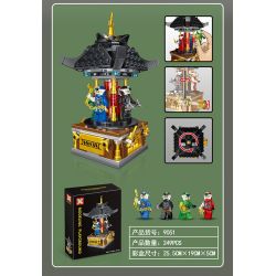 SX 9048 9049 9050 9051 non  BĂNG CHUYỀN SÂN CHƠI 4 LOẠI FROZEN DISNEY MICKEY DONALD DUCK TOY STORY NINJAGO bộ đồ chơi xếp lắp ráp ghép mô hình The  Ninjago Movie MODELING PLAYGROUND CAROUSEL Ninja Lốc Xoáy 796 khối