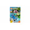 MEGA BLOKS FVK70 non  CÁ SẤU NHỎ VS BRUCE bộ đồ chơi xếp lắp ráp ghép mô hình Pokémon TOTODILE VS. SNUBBULL Pokemon 119 khối