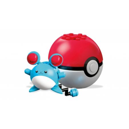 MEGA BLOKS FVK53 non  MA LI. bộ đồ chơi xếp lắp ráp ghép mô hình Pokémon MARILL Pokemon 31 khối
