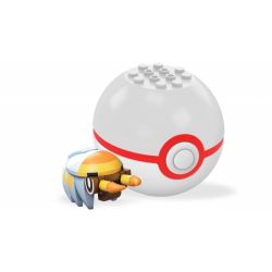 MEGA BLOKS FPM02 non  NỮ HÀM KHỎE bộ đồ chơi xếp lắp ráp ghép mô hình Pokémon GRUBBIN Pokemon 27 khối