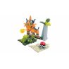 MEGA BLOKS FPL98 non  MEO MEO NÓNG bộ đồ chơi xếp lắp ráp ghép mô hình Pokémon TORRACAT Pokemon 79 khối