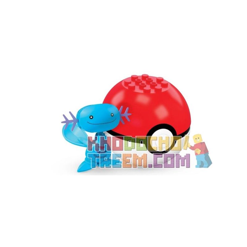 MEGA BLOKS FNL93 non  UBO. bộ đồ chơi xếp lắp ráp ghép mô hình Pokémon WOOPER Pokemon 18 khối