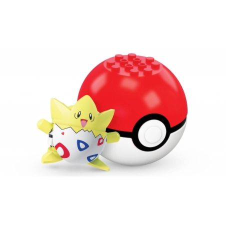 MEGA BLOKS FNL88 non  BOBBY. bộ đồ chơi xếp lắp ráp ghép mô hình Pokémon TOGEPI Pokemon 21 khối