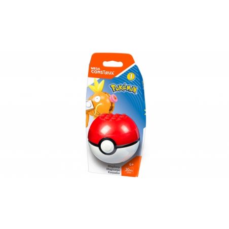 MEGA BLOKS DYF07 non  CÁ CHÉP VUA bộ đồ chơi xếp lắp ráp ghép mô hình Pokémon MAGIKARP Pokemon 20 khối