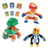 MEGA BLOKS 4243 non  RÙA TUTAI KHỈ LỬA VÀ HOÀNG ĐẾ NABO bộ đồ chơi xếp lắp ráp ghép mô hình Pokémon TORTERRA INFERNAPE AND EMPOLEON BUILDING SET Pokemon 351 khối