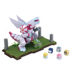 MEGA BLOKS 4237 non  PAPCHIA. bộ đồ chơi xếp lắp ráp ghép mô hình Pokémon PALKIA BUILDING SET Pokemon 250 khối