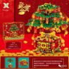 SX 7026 non  CÂY TIỀN NGÔ bộ đồ chơi xếp lắp ráp ghép mô hình Chinese Traditional Festivals Lễ Hội Cổ Truyền 888 khối