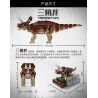 ACHKO 20013 FORANGE FC6203 6203 non  TRICERATOPS. bộ đồ chơi xếp lắp ráp ghép mô hình Creator Sáng Tạo 1976 khối