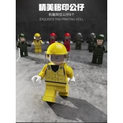 JUHANG 88007 non  TRỰC THĂNG BELL-BOEING V-22 OSPREY bộ đồ chơi xếp lắp ráp ghép mô hình Military Army Quân Sự Bộ Đội 1466 khối