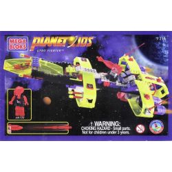 MEGA BLOKS 9316 non  VÕ SĨ GYRO bộ đồ chơi xếp lắp ráp ghép mô hình GYRO FIGHTER 300 khối