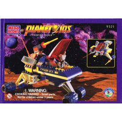 MEGA BLOKS 9321 non  CYBORIAN ROAMOR. bộ đồ chơi xếp lắp ráp ghép mô hình CYBORIAN ROVER 120 khối