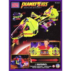 MEGA BLOKS 9301 non  TÀU CHIẾN REPZYLLIAN bộ đồ chơi xếp lắp ráp ghép mô hình REPZYLLIAN BATTLESHIP 670 khối