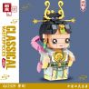 ZHEGAO QL2329 2329 non  LỖ bộ đồ chơi xếp lắp ráp ghép mô hình Brickheadz CLASSICAL MASTERPIECES Nhân Vật Đầu To 214 khối