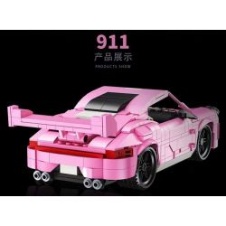 LUCKY STAR 50023 non  PORSCHE 911. bộ đồ chơi xếp lắp ráp ghép mô hình Speed Champions Racing Cars Đua Xe Công Thức 551 khối