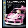 LUCKY STAR 50023 non  PORSCHE 911. bộ đồ chơi xếp lắp ráp ghép mô hình Speed Champions Racing Cars Đua Xe Công Thức 551 khối