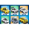PanlosBrick 667012 Panlos Brick 667012 non  CHEVROLET KAMIRO. bộ đồ chơi xếp lắp ráp ghép mô hình Mini Racing Pacemaker CHEVROLET CAMARO Đua Xe Mini