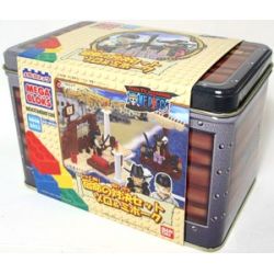 MEGA BLOKS 4163 non  SAURON VÀ MIHAWK bộ đồ chơi xếp lắp ráp ghép mô hình One Piece ZORO & MIHAWK Đảo Hải Tặc