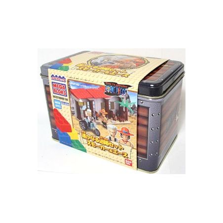 MEGA BLOKS 4162 non  ÁT VÀ NHỎ bộ đồ chơi xếp lắp ráp ghép mô hình One Piece ACE & SMOKER Đảo Hải Tặc